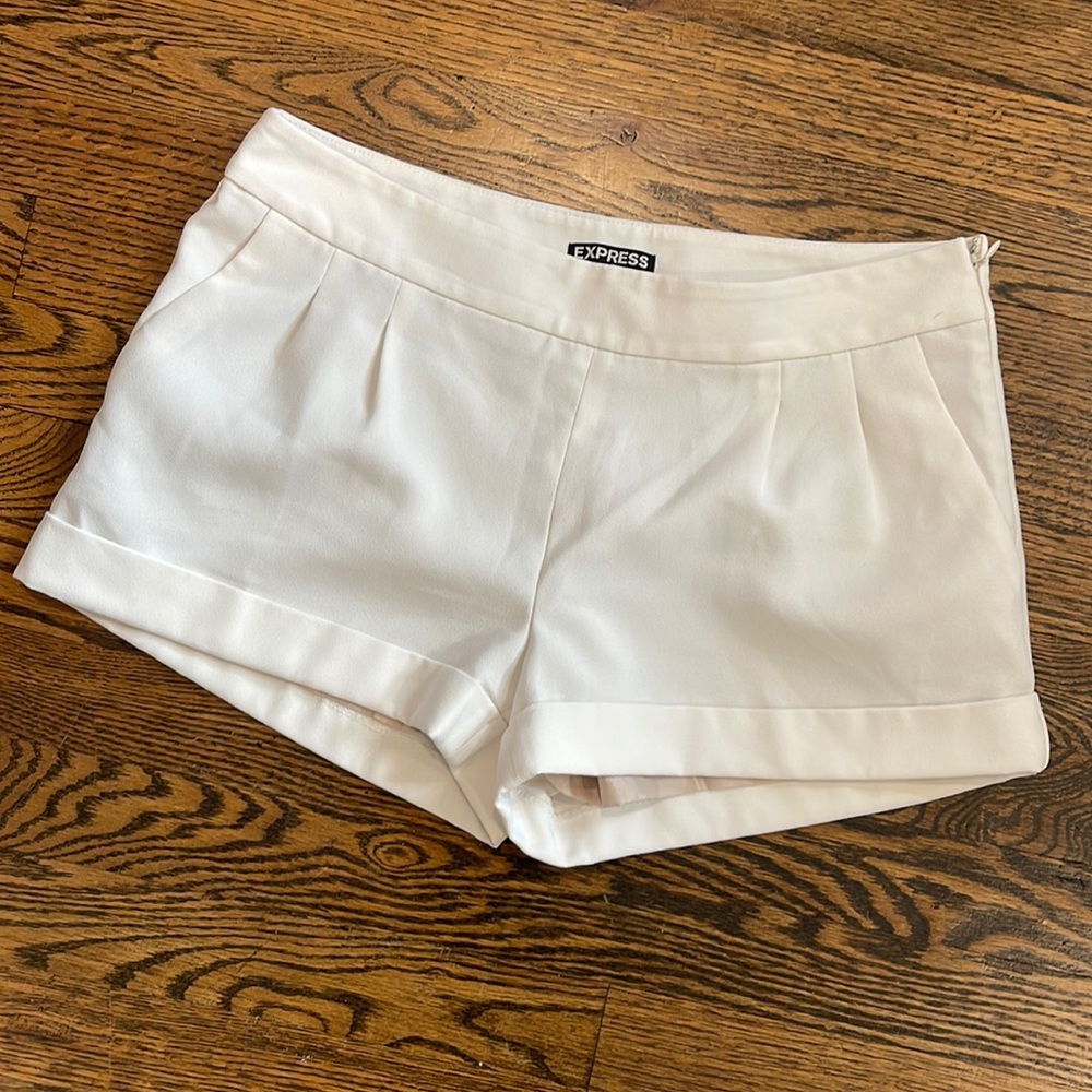 White shorts